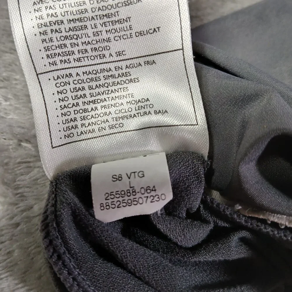 Nike Mens Large L Gray Brief Lined Shorts Gym Training Athletic 255988 Gorpcore